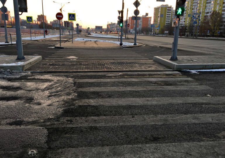 На Московском шоссе заделают ямы