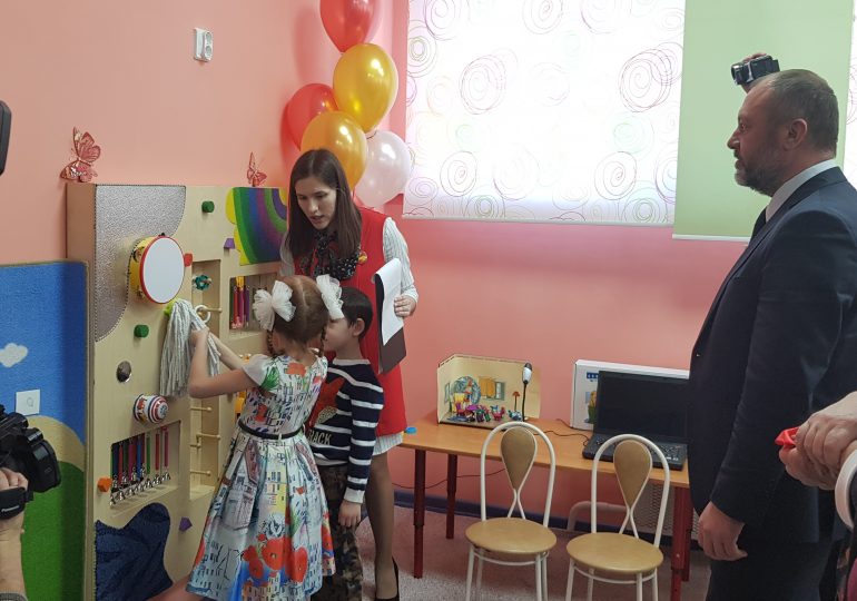 В Самаре для детей открыли комнату инклюзивного образования