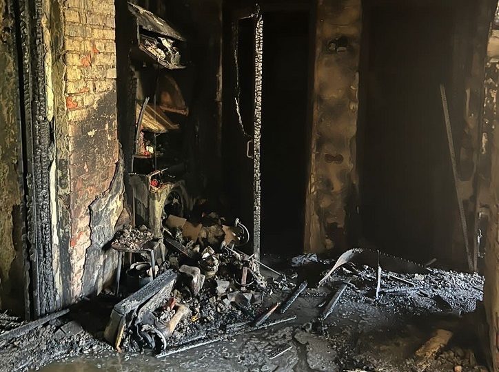 В Самаре организовали проверку по факту пожара на Артемовской, в котором погиб мужчина