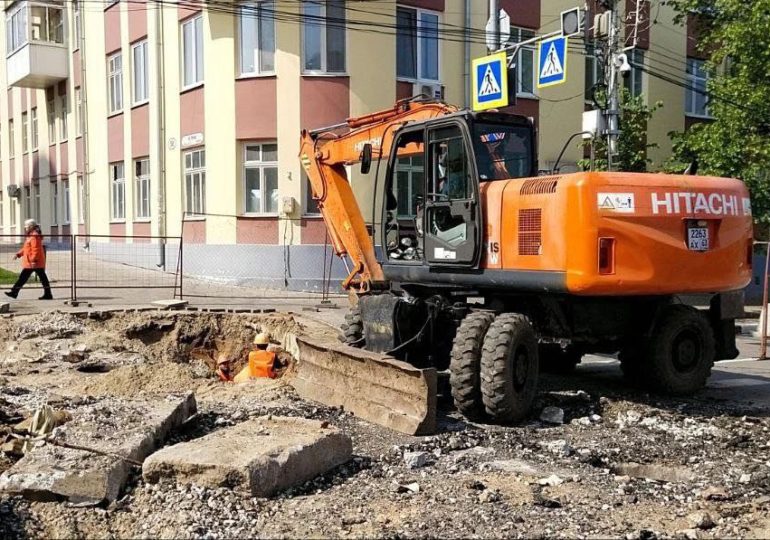 В Самаре на улице Шостаковича начали реконструкцию теплотрассы