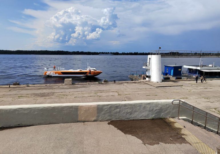 С 1 июня в Самарской области изменят расписание скоростного судна «Валдай»