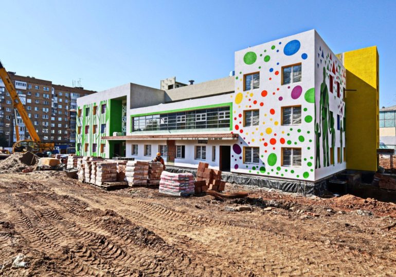 В Промышленном районе Самары продолжают возводить детский сад