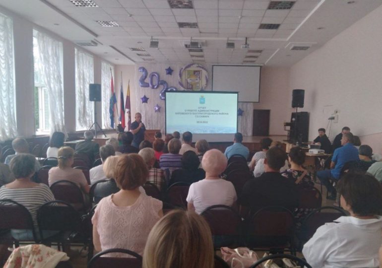 Глава Кировского района Самары встретился с жителями