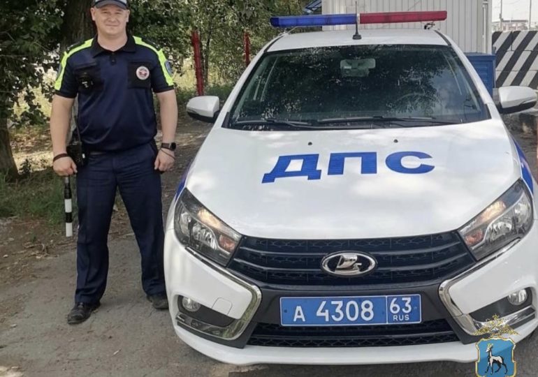 В Самаре сотрудник полиции спас жизнь младенцу