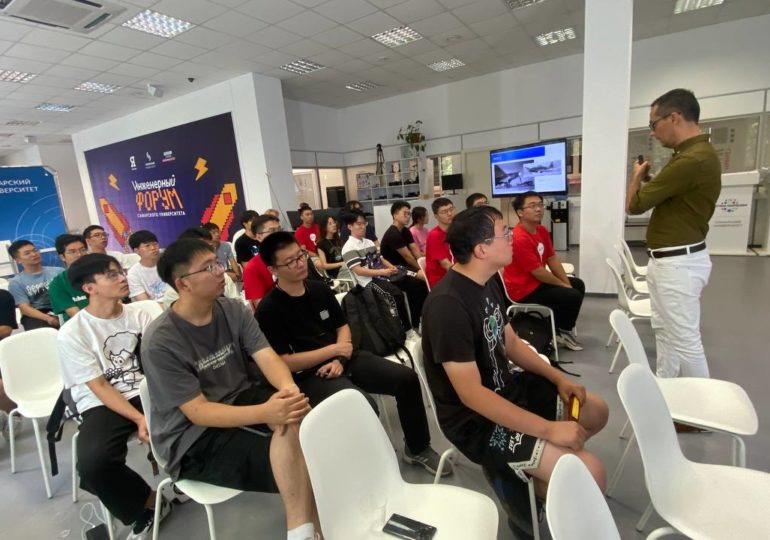 В Самару приехала группа студентов из Китая