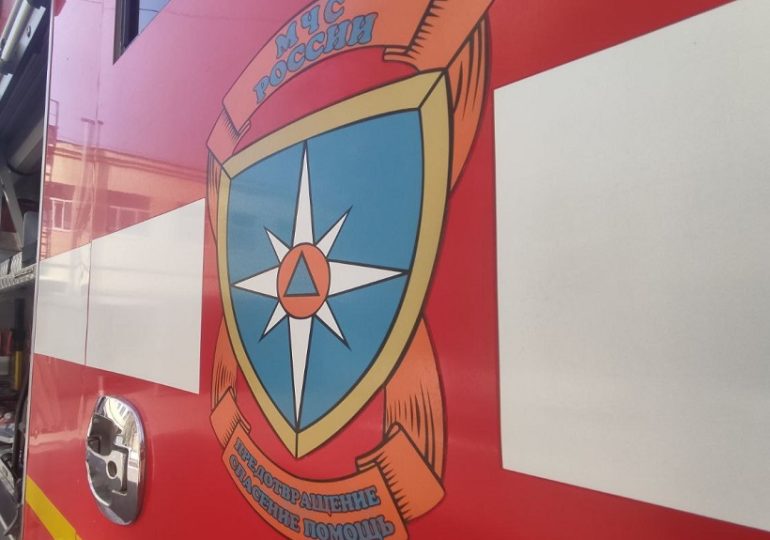 В Самарской области загорелся КамАЗ