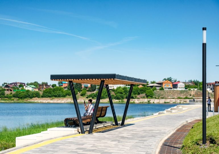 В Самаре и области продолжаются работы по реализации проектов благоустройства территорий