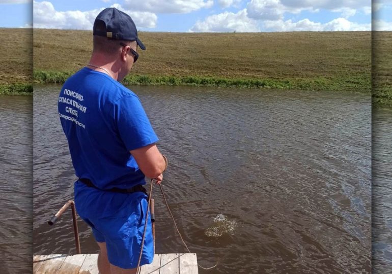 В Самарской области утонул мужчина