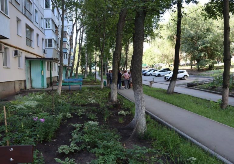 В Кировском районе Самары продолжают обновлять дворы