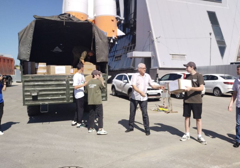 Из Самары в зону СВО отправили 19-й гуманитарный груз для бойцов