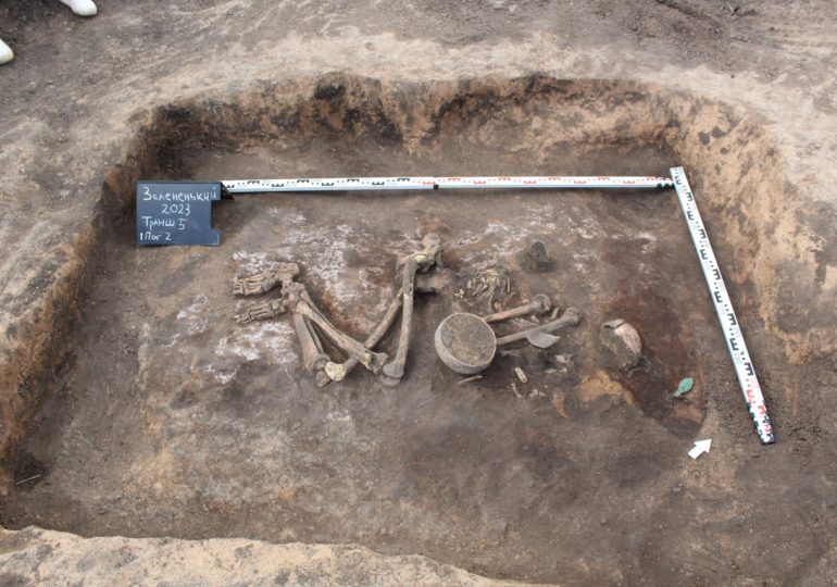 В Самарской области нашли два погребения эпохи бронзового века