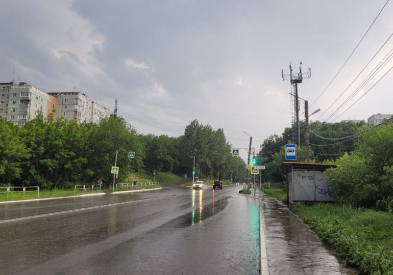В Самарской области объявили желтый уровень опасности из-за грозы и ветра
