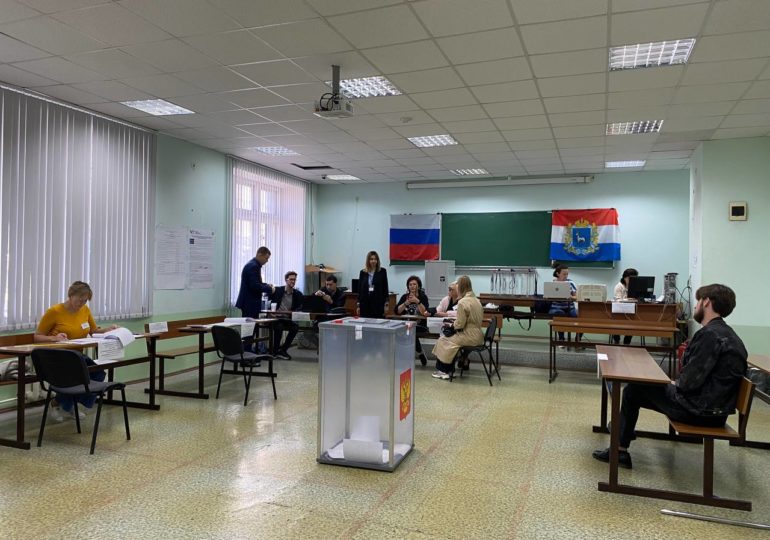 В Самарской области явка на выборах губернатора на 10:00 составила 38,04%