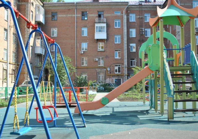 В Самаре благоустроили двор на улице Победы