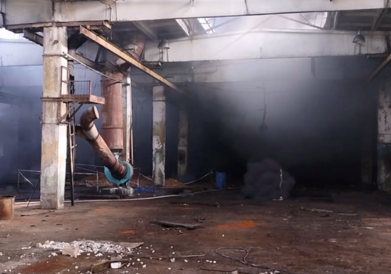 В Самаре полностью ликвидировали пожар на бывшем подшипниковом заводе
