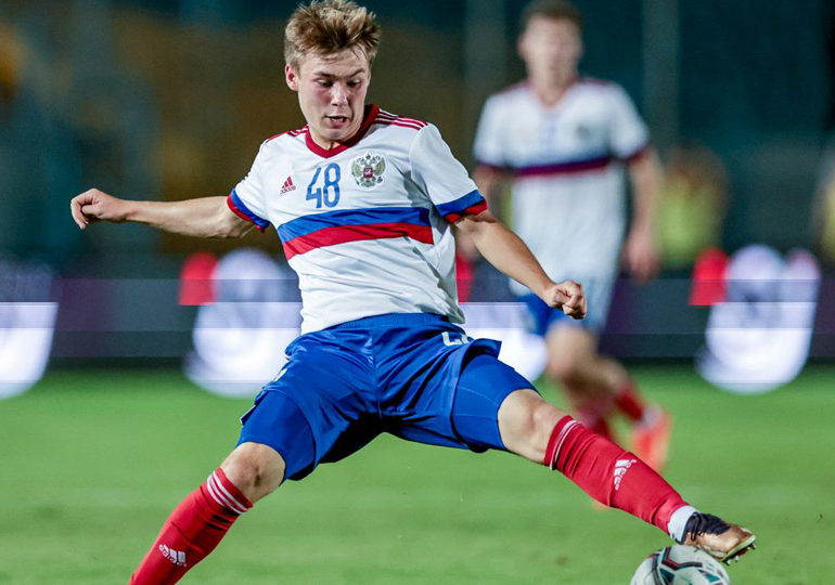 Футболист «Крыльев Советов» Никита Салтыков сыграл за молодежную сборную