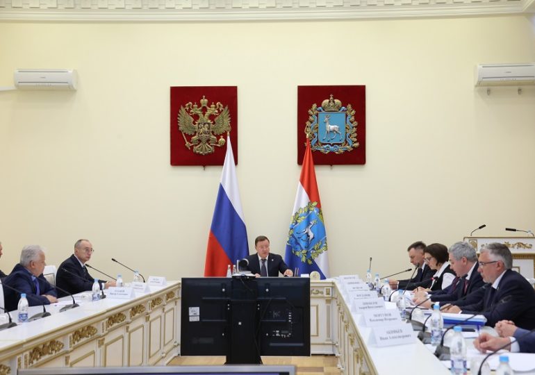 Дмитрий Азаров обсудил с депутатами Госдумы и сенаторами от региона вопросы развития Самарской области
