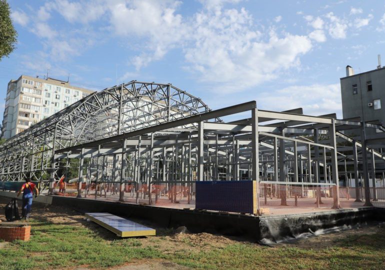 В Самаре выбирают название для нового модульного спортивного зала в Ленинском районе