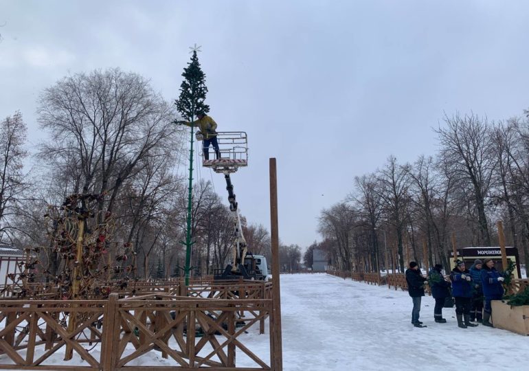Пять километров гирлянд: что появится в парках Самары к Новому году