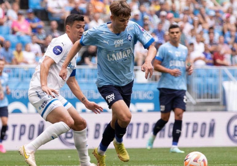 Футболист «Крыльев Советов» Егор Карпицкий сыграл за сборную Беларуси