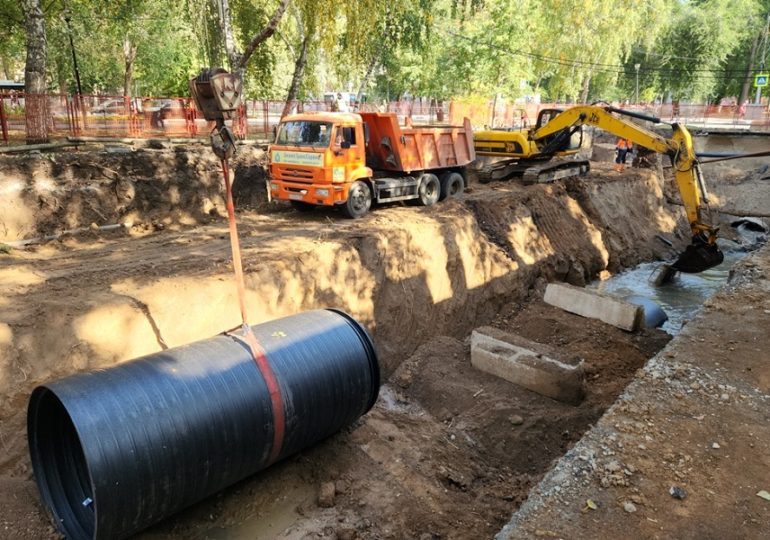 В Самаре завершили перекладку главного Безымянского коллектора