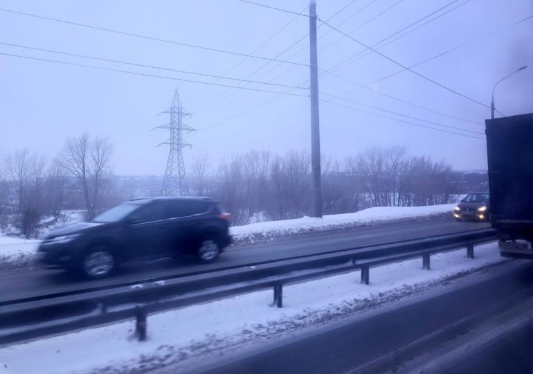 В Самарской области образовался затор на федеральной трассе в районе Сызрани
