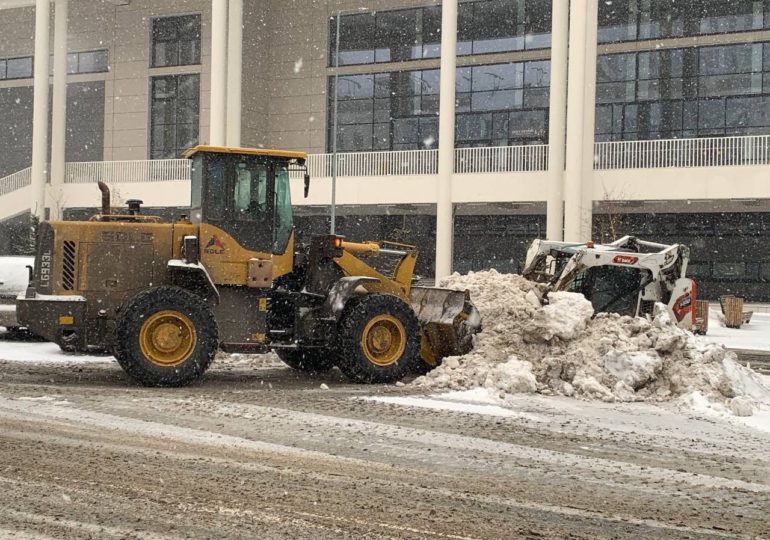 С улиц Самары на площадки временного складирования вывезли около 5 100 тонн снега