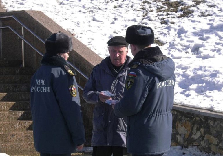 Жителям Самары напомнили об опасности выхода на лед