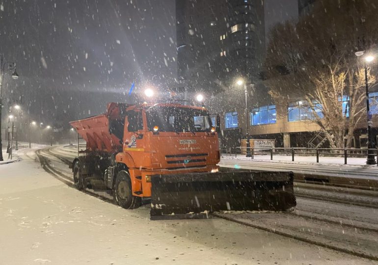 За последние дни с улиц Самары вывезли больше 25 тысяч тонн снега