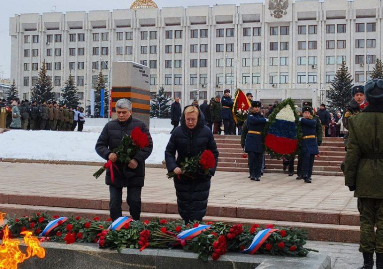 В Самаре почтили память Неизвестного солдата