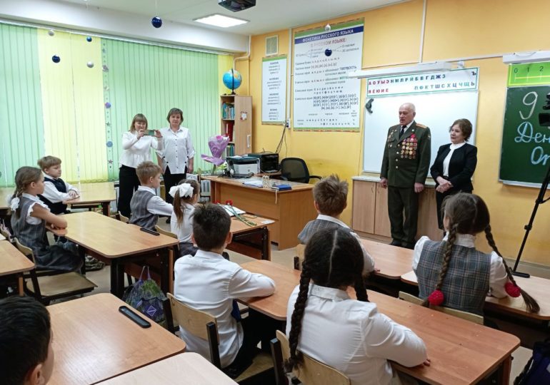 В Самаре прошли уроки мужества в канун Дня героев Отечества