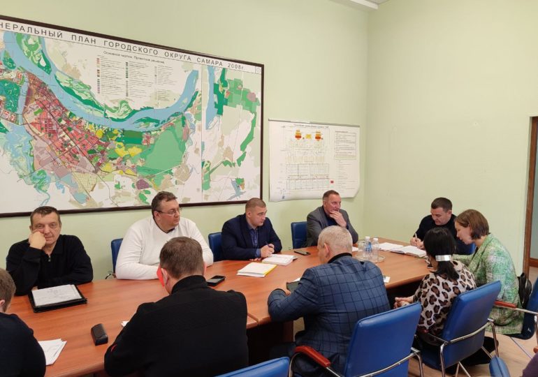 В администрации Самары проходит заседание оперштаба по вопросу электроснабжения домов в поселке Мехзавод