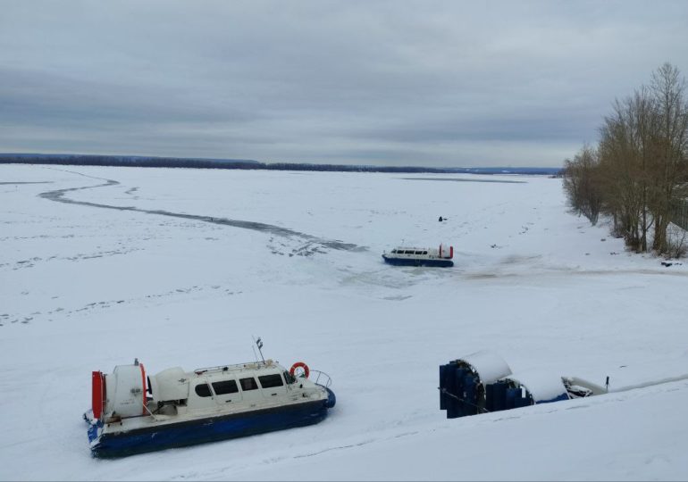 С 19 декабря в Самарской области изменят расписание движения судов на воздушной подушке