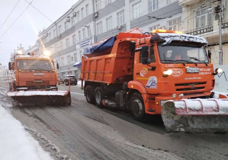 Глава Самары Елена Лапушкина поручила усилить работы по уборке снега