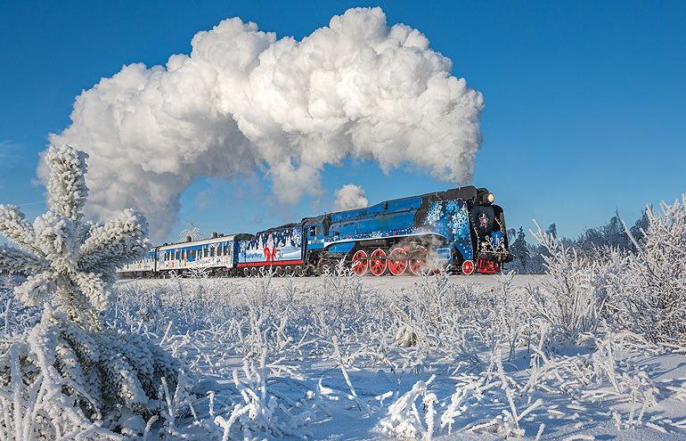 В Самару 21 декабря прибудет поезд Деда Мороза