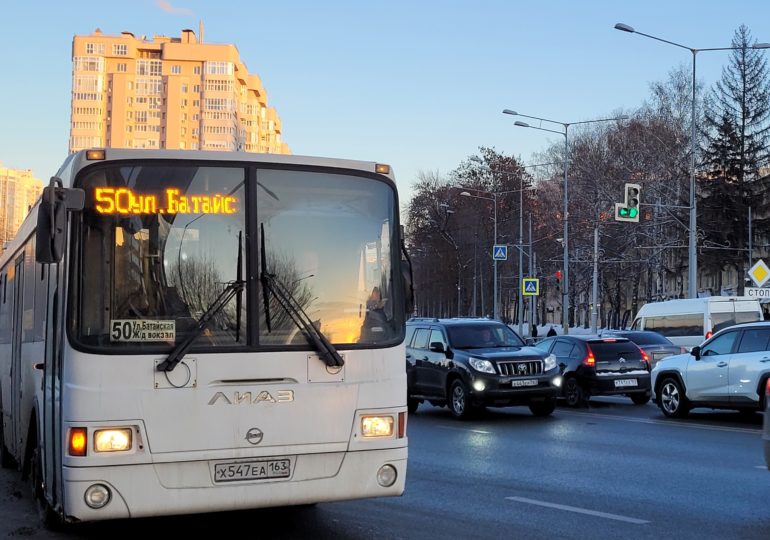 В Самаре в ночь на Рождество усилят работу общественного транспорта