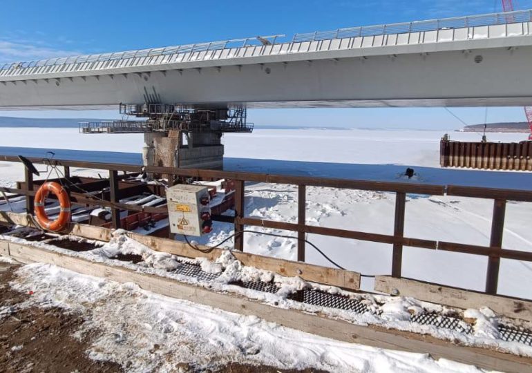В Самарской области новый мост соединил берега Волги