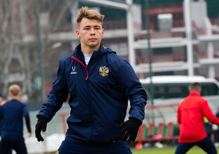 Полузащитник «Крыльев Советов» Никита Салтыков сыграл за молодежную сборную России