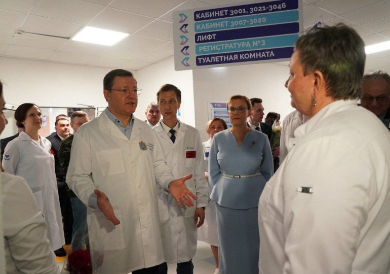 В Самаре новая поликлиника в микрорайоне «Волгарь» приняла первых пациентов