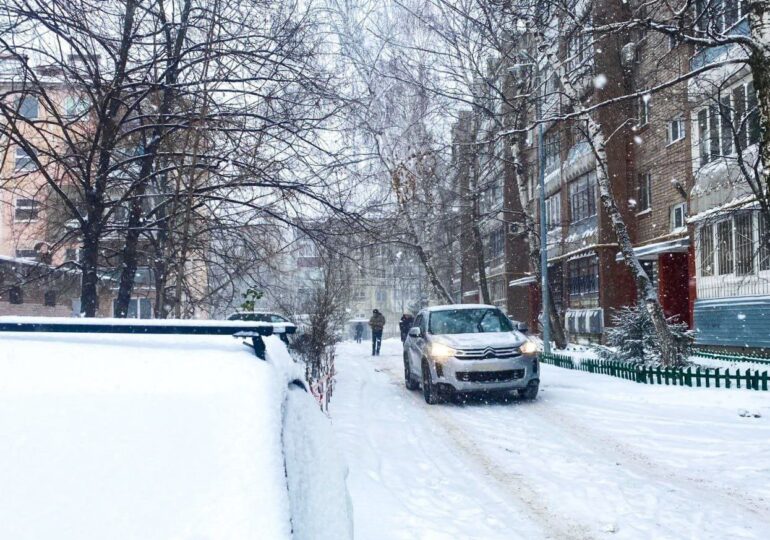 Из-за гололеда и мокрого снега в Самарской области объявлен желтый уровень опасности