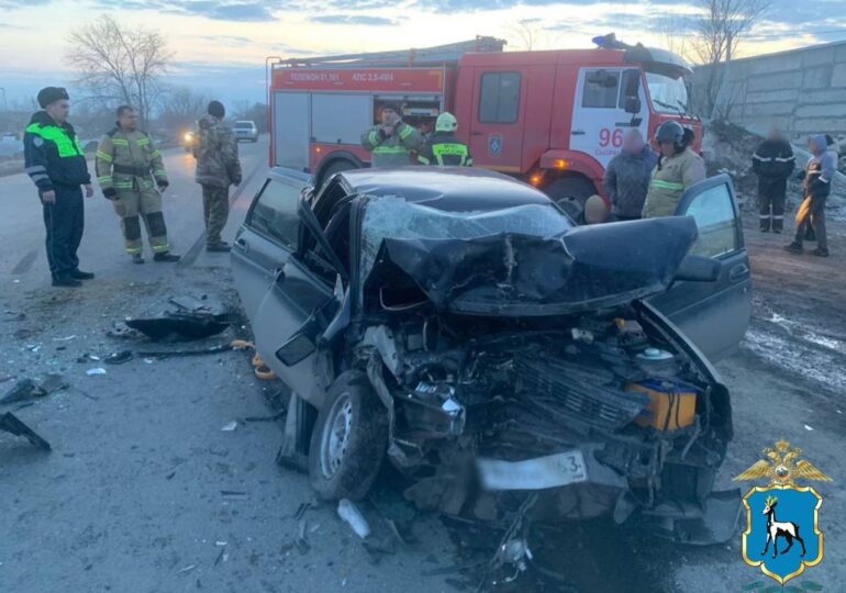 В Самарской области в ДТП погиб пассажир