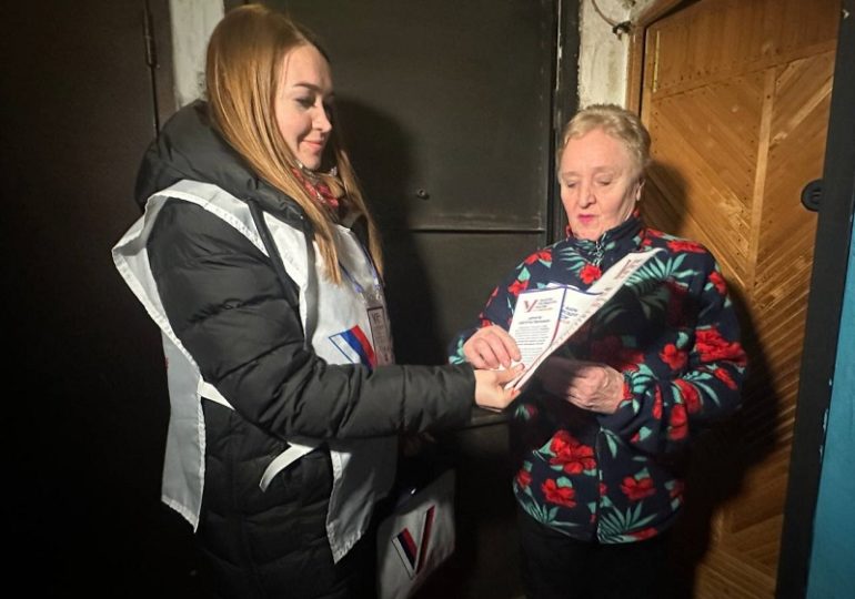 Жителей Самары продолжают информировать о выборах