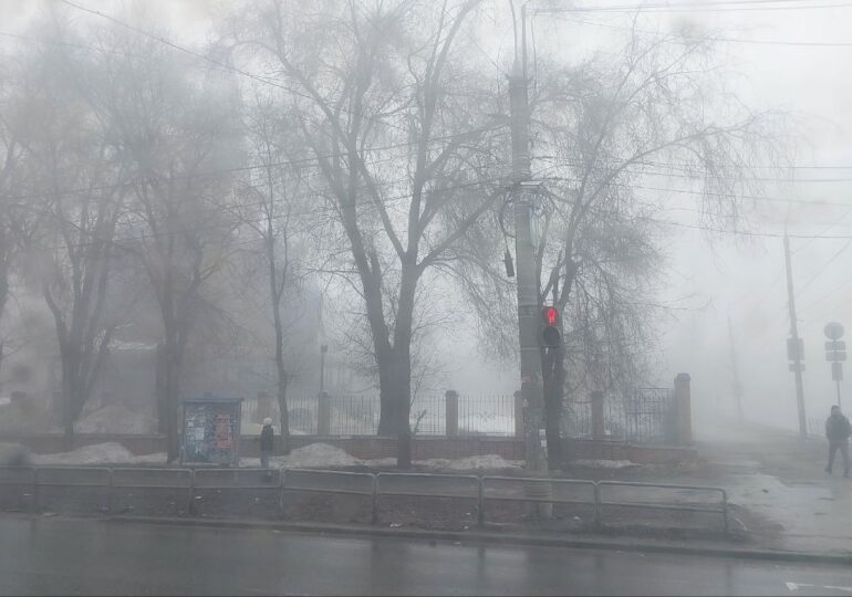 В Самарской области объявили желтый уровень опасности из-за густого тумана
