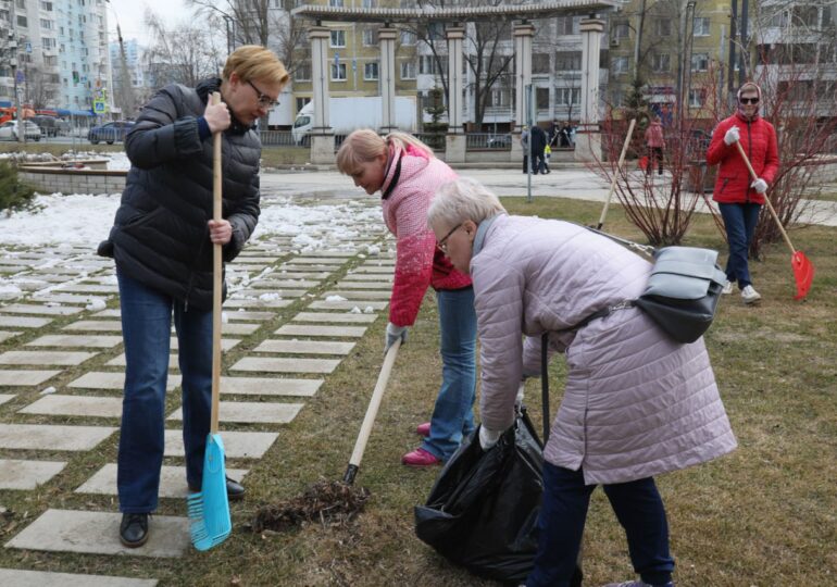 В первом апрельском субботнике приняли участие больше 23 тысяч самарцев