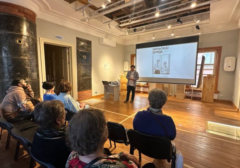 В Самаре прошла лекция историка кино Станислава Дединского о кинематографе периода «оттепели» 1960-х годов