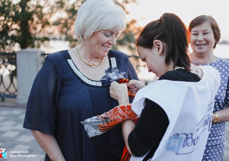 В преддверии Дня Победы самарцам раздадут 1 тыс. георгиевских ленточек