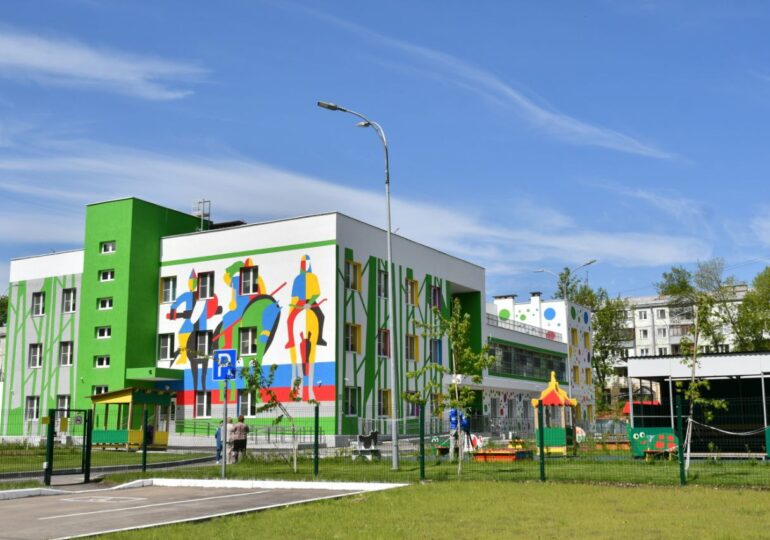 В Промышленном районе Самары построили новый детский сад
