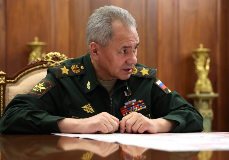 Владимир Путин подписал указ о назначении Сергея Шойгу секретарем совета безопасности Российской Федерации