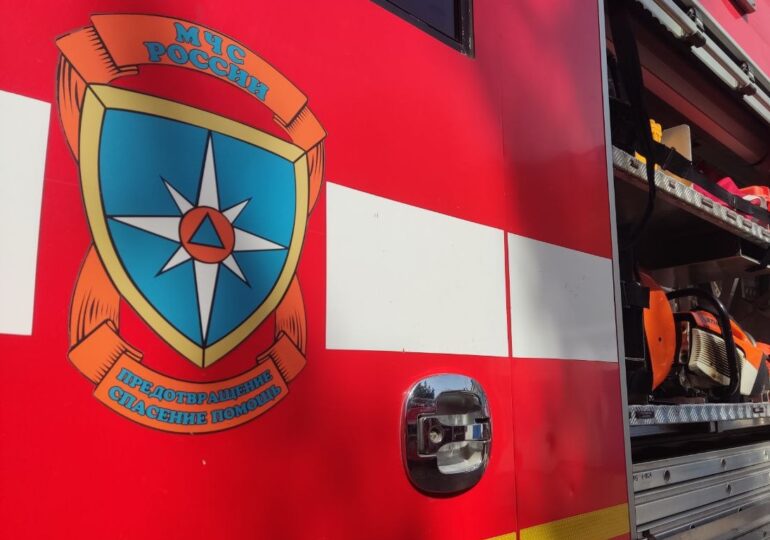 В Железнодорожном районе Самары потушили двухэтажный дом