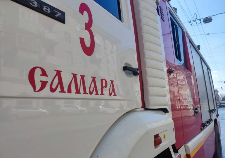 В Самаре произошел пожар около стадиона «Самара Арена»